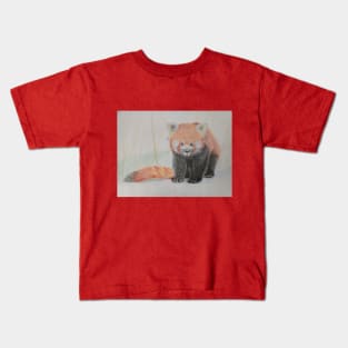 Red Panda Kids T-Shirt